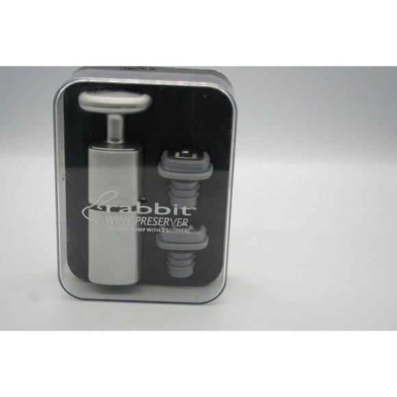 Rabbit Other - Rabbit Wine Preserver Vacuum Pump with Two Stopper